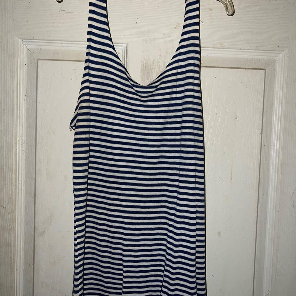 Striped Sleeveless Tank